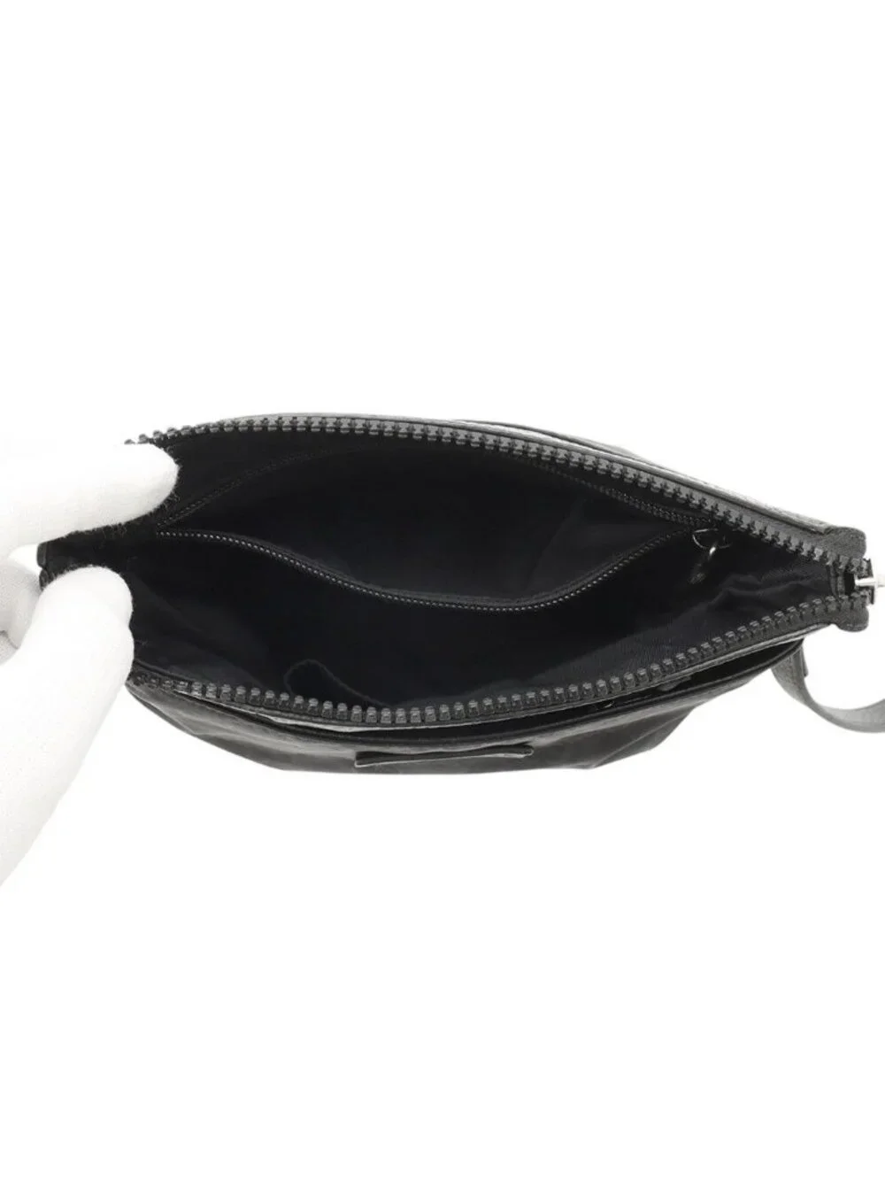 Gucci Shoulder Bag GG Nylon Black